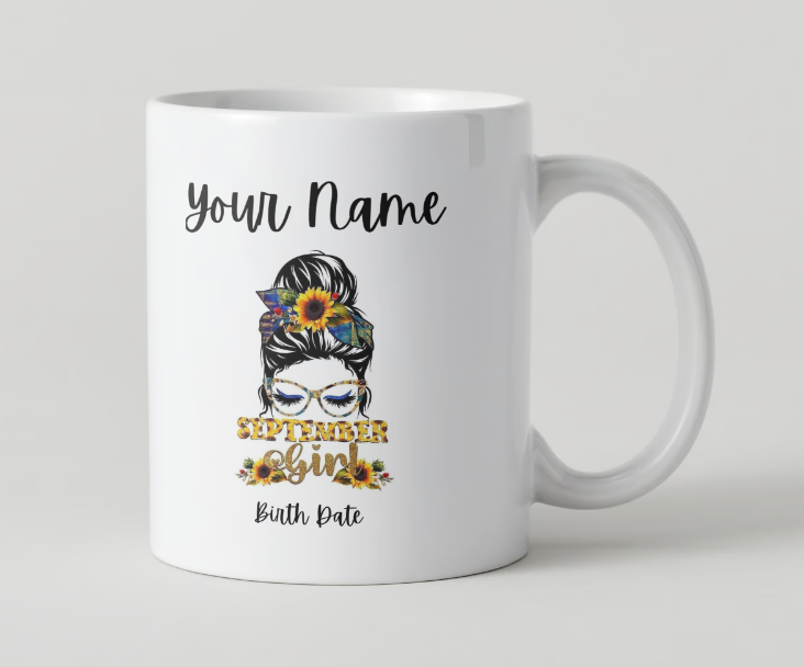 Customizable Birthday Mugs