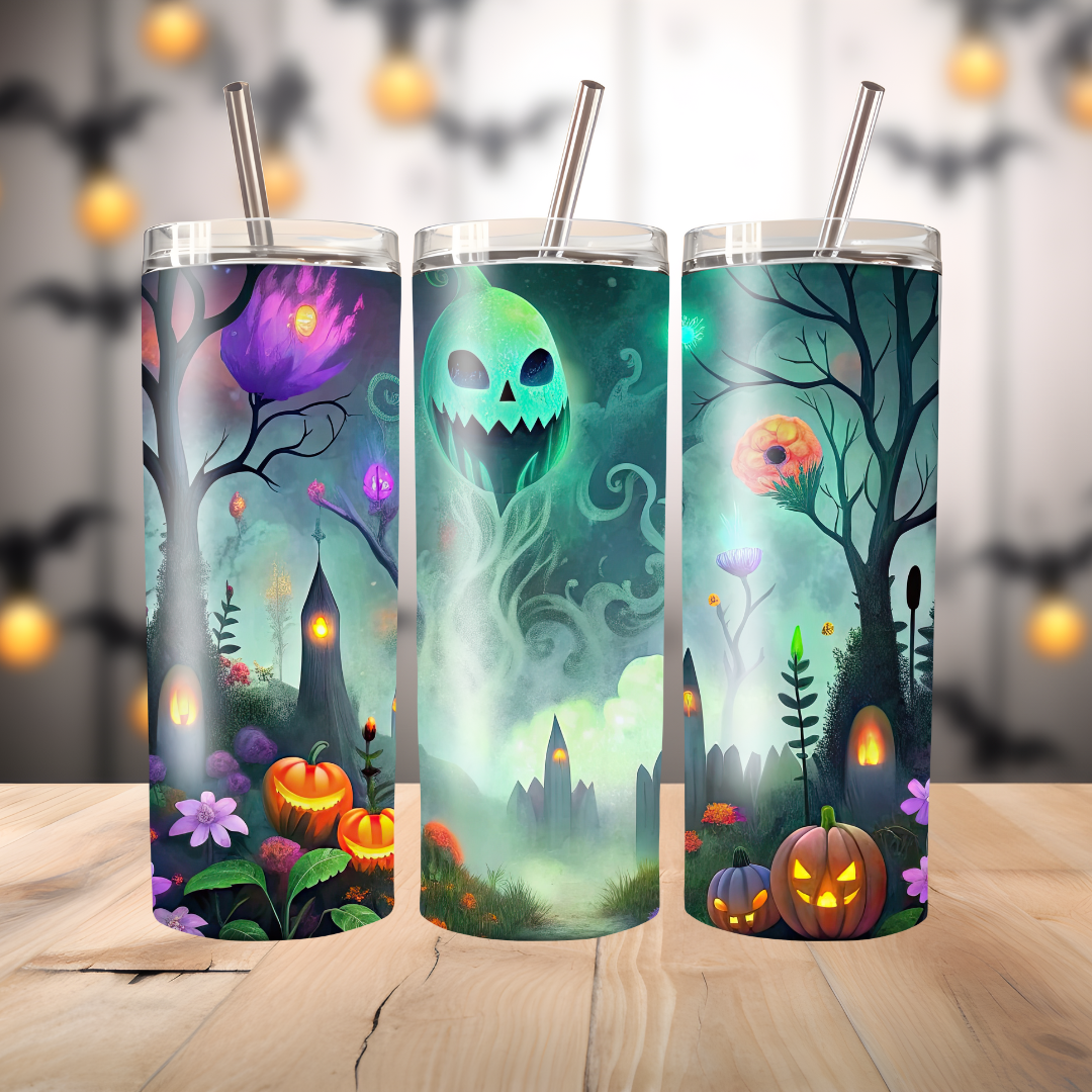 Garden Ghoul Series 20oz Thermal Skinny Tumblers