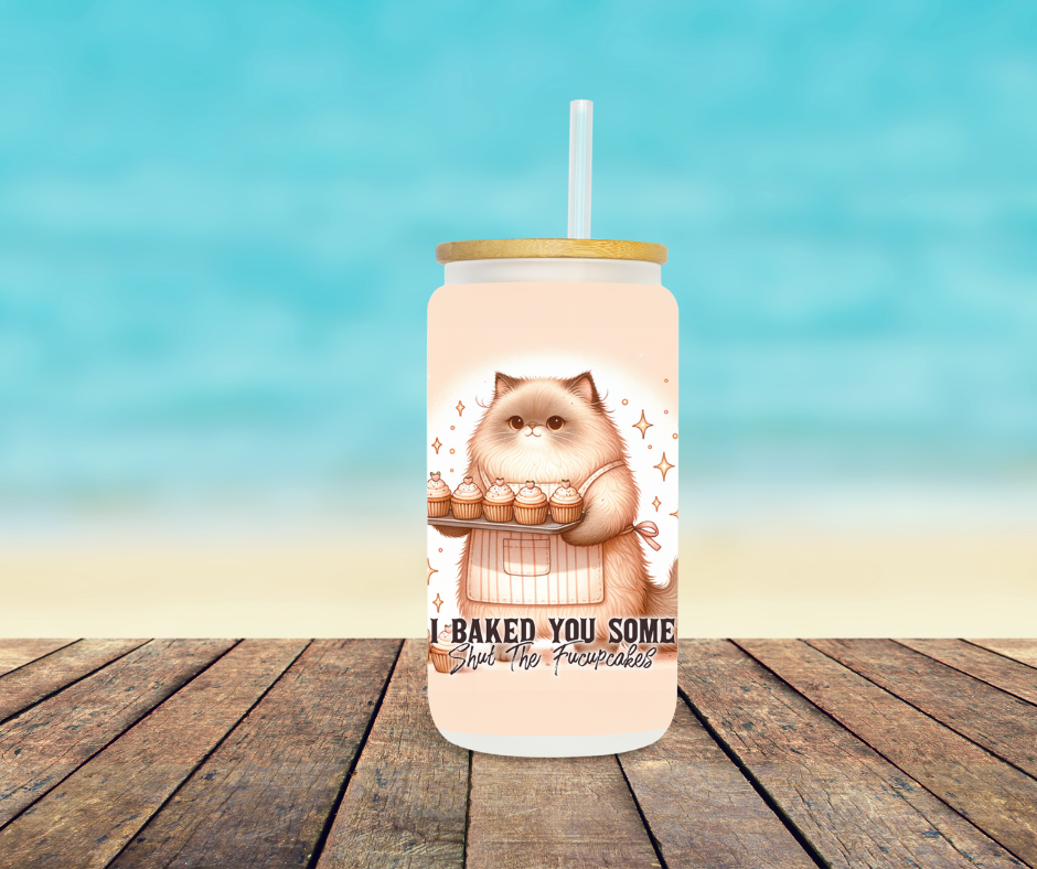 16oz Snarky Glass Sippers