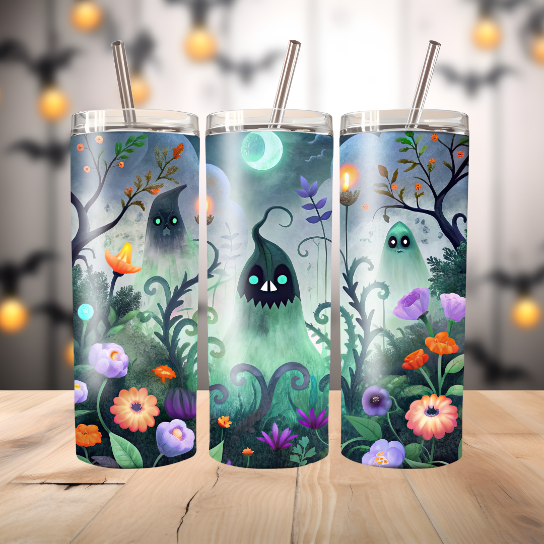 Garden Ghoul Series 20oz Thermal Skinny Tumblers