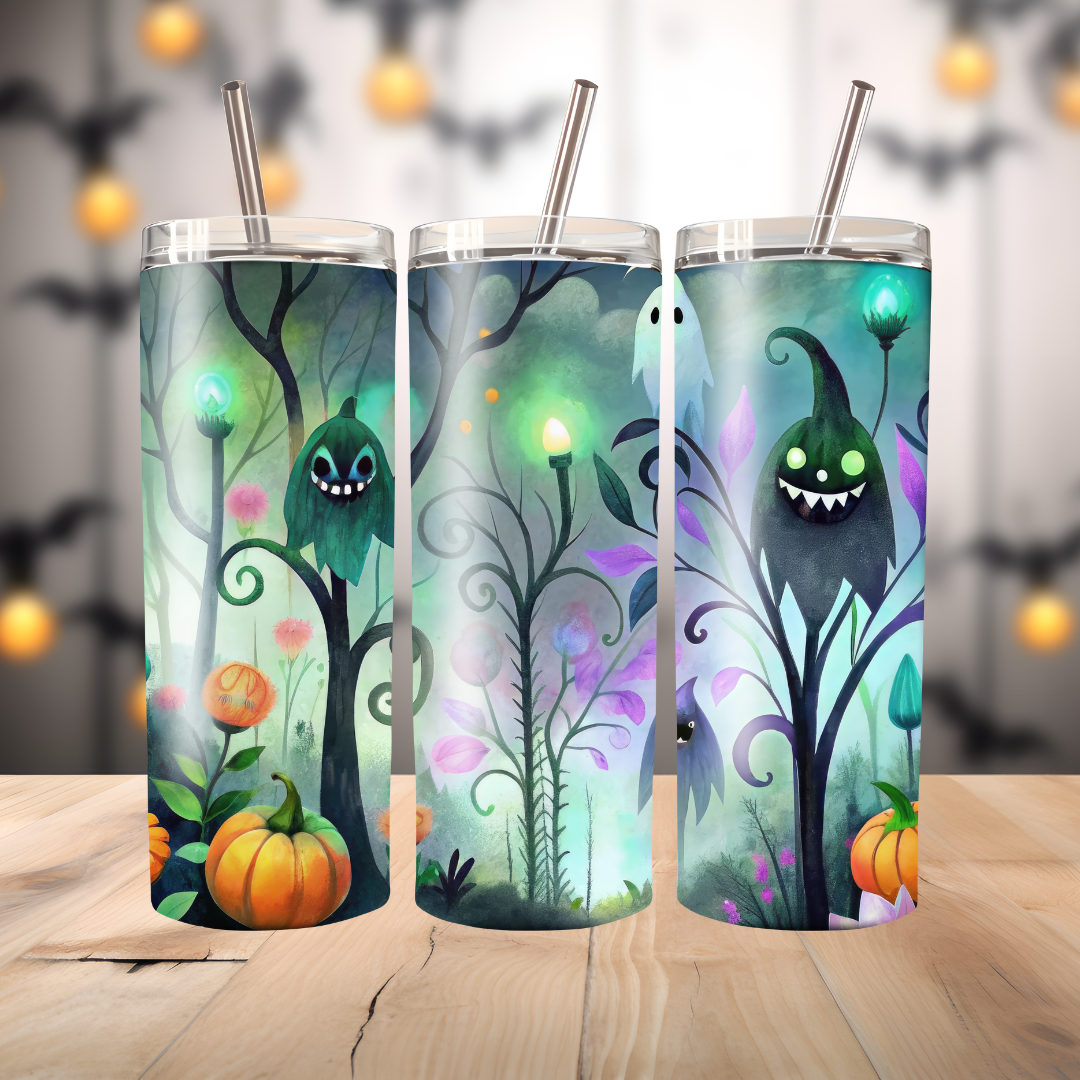 Garden Ghoul Series 20oz Thermal Skinny Tumblers