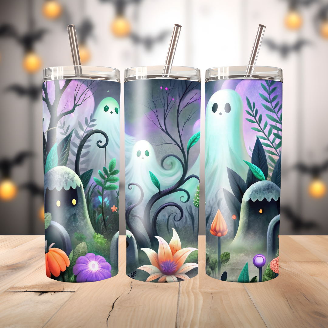 Garden Ghoul Series 20oz Thermal Skinny Tumblers