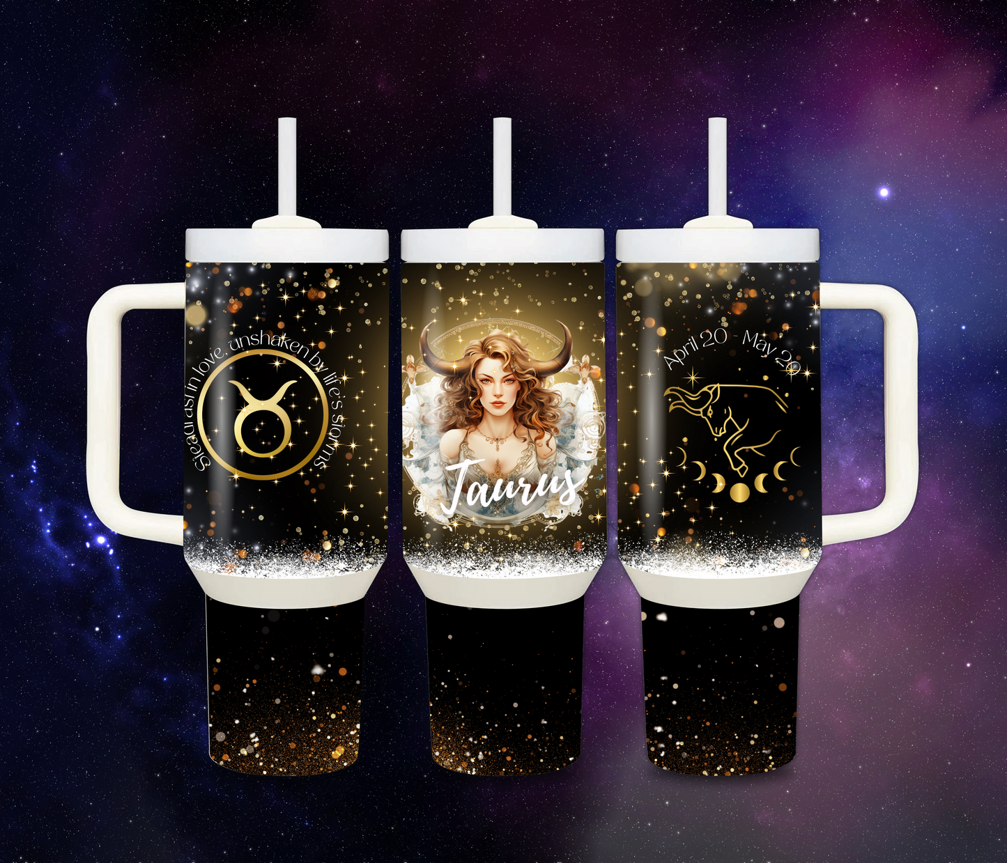 40 oz Thermal Zodiac Tumblers