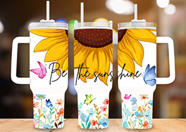 40 oz Thermal Motivational Tumblers