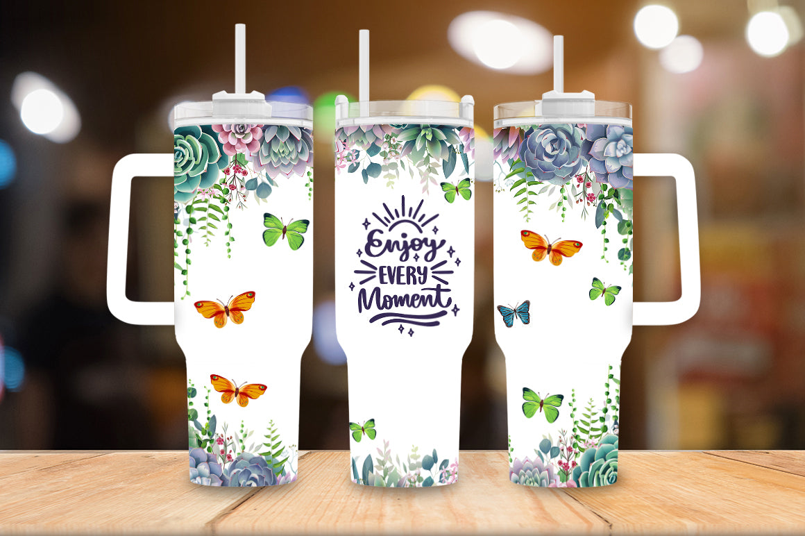 40 oz Thermal Motivational Tumblers
