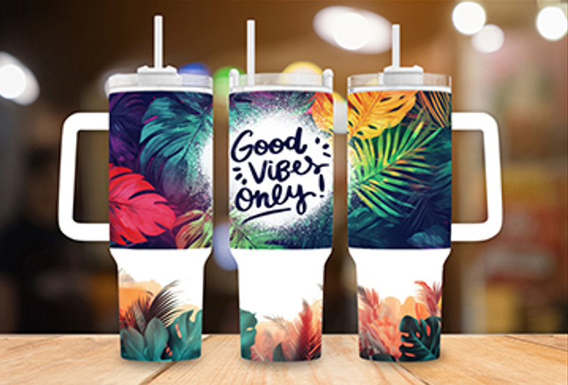 40 oz Thermal Motivational Tumblers
