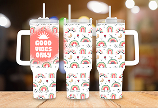 40 oz Thermal Motivational Tumblers