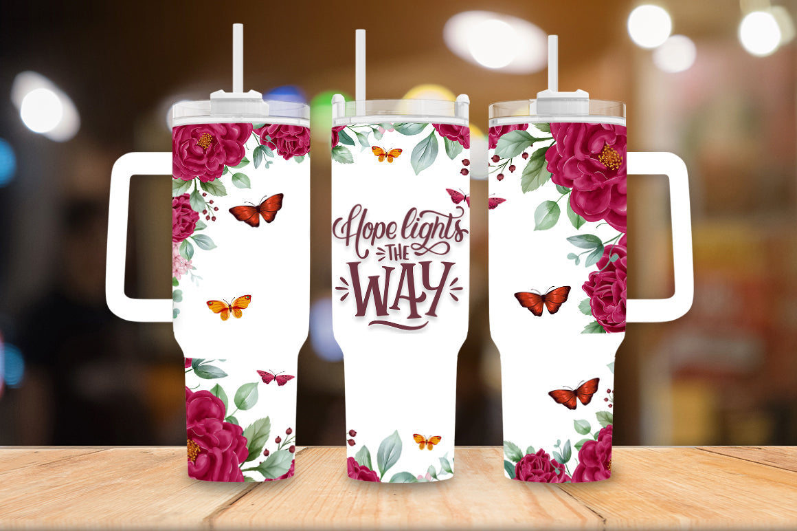 40 oz Thermal Motivational Tumblers