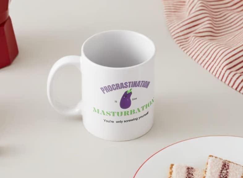 11oz Coffee Mug - Microwave and Dishwasher Safe - Snarky gift