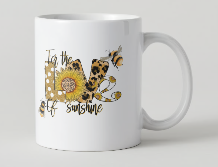 Oh Honey, Bee-Have - For The Bees Mugs