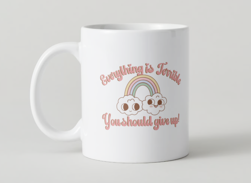 11oz Coffee Mug - Microwave and Dishwasher Safe - Snarky gift