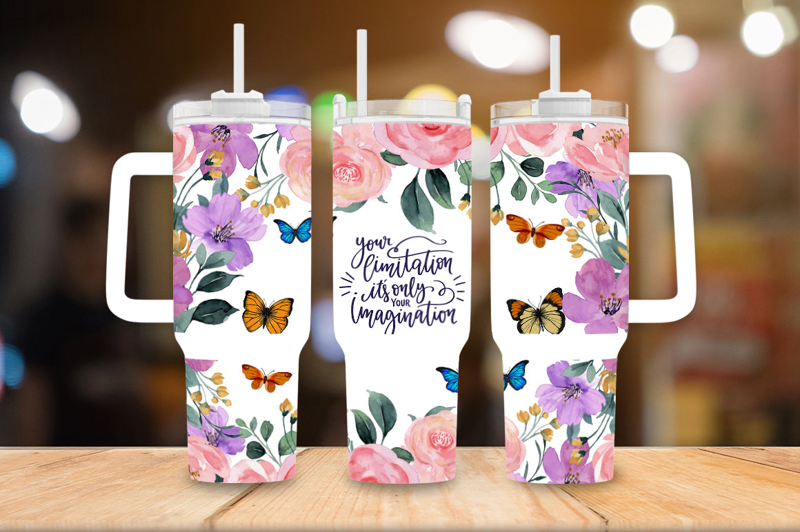 40 oz Thermal Motivational Tumblers
